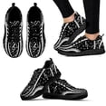 thumbnail image 1 of Zapatos planos de otoño para mujer, estilo artístico, con estampado de teclado de piano y notas musicales, de malla transpirable, informales, para mujer, 1 of 6