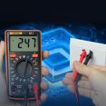 thumbnail image 3 of Multimètre Numérique Portable Sécurité Intelligent Entièrement Autoportée Affichage LCD Testeur Rétroéclairage, 3 of 8