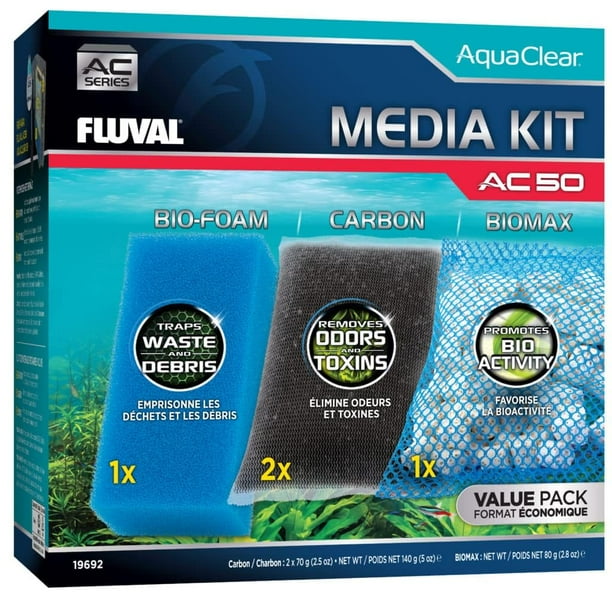 Kit de mantenimiento multimedia Fluval AC50 Power Filter