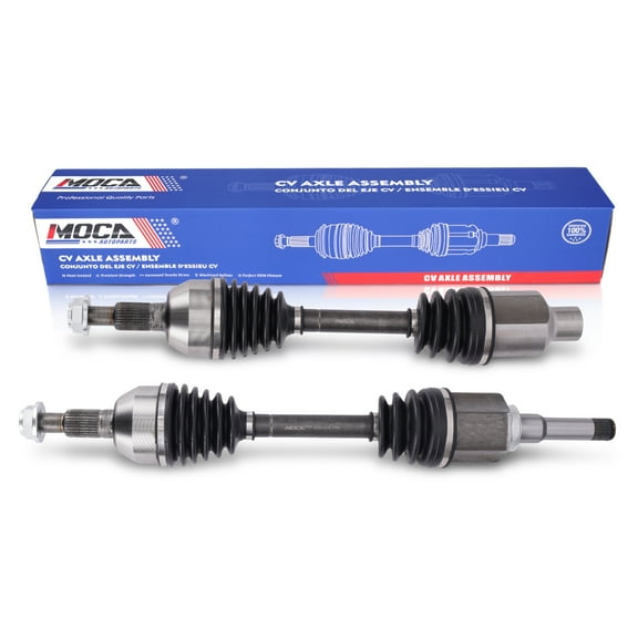 MOCA AUTOPARTS 2x Front Left & Right CV Axle Assembly Fit for 2010-2015 Chevrolet Equinox & 2010-2015 GMC Terrain