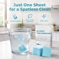 thumbnail image 3 of Floor Cleaning Tablets, Concentrated Multi Effect Floor Cleanser for Tile Hardwood Laminate Floors, 100 Pcs Pack.(Yellow), 3 of 9