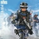thumbnail image 2 of Figuras en miniatura a escala 1/6 de soldados del ejército con puntos de movilización azul ejército, 2 of 9