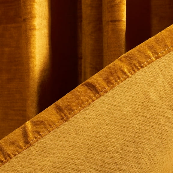 SAFAVIEH Moony Grommet Curtain Window Panel, 52" x 84", Blue