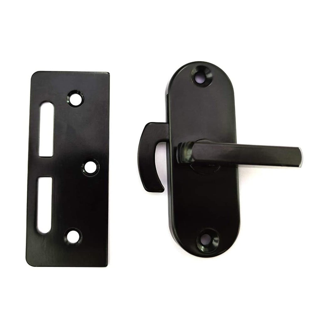Black Stainless Steel Barn Sliding Door Lock Sliding Barn Lock and