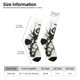 thumbnail image 2 of Balery Black And White Rose Calcetas Largas con Estampado para Hombre y Mujer – Suaves y Transpirables, Talla Única (US 5-11), 2 of 6