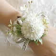 thumbnail image 4 of Ramilletes de boda, suministros para fiestas de boda, ramos, ramilletes de muñeca para novia, hombres Mano C, 4 of 9