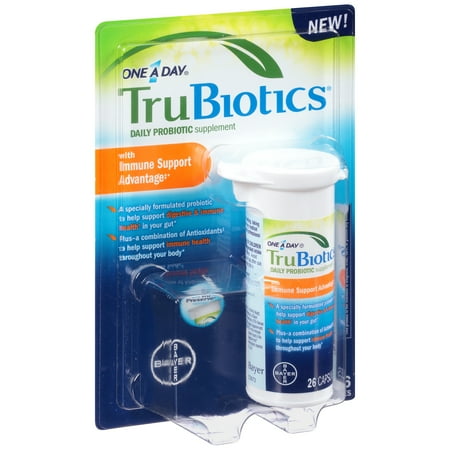 One A Day TruBiotics (26 Count) Multivitamin with Probiotics Capsules