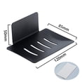 thumbnail image 4 of Soap Holder Dish Wall Mount Adhesive Tray Storage Dish Bathroom Shower Plate Box Stainless Steel Rack, 4 of 4