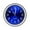 Blue, variant on Car Clock Luminous Mini Automobiles Internal Stick-On Mechanics Digital J0H4