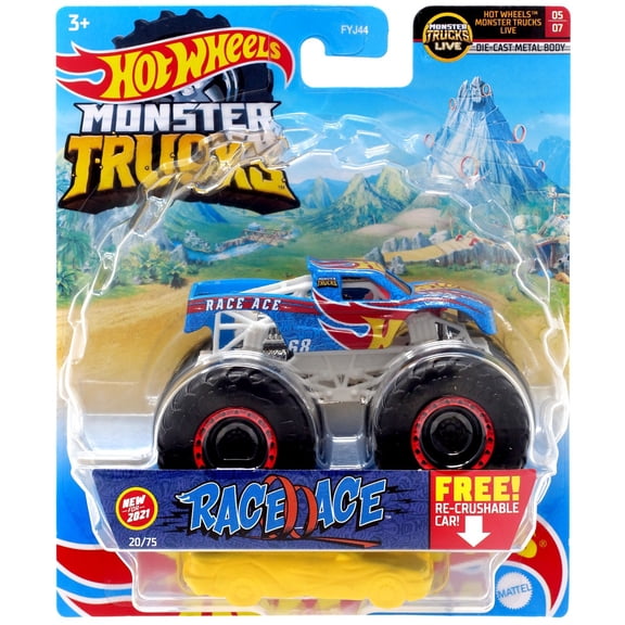 Mattel Hot Wheels Monster Trucks Play Vehicles