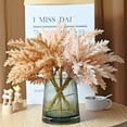 thumbnail image 4 of Ikeay Dried Flower Bouquet, Boho Style Floral Arrangement for Wedding Centerpiece Home Table Decor, Natural Rustic Decoration Pink, 4 of 8