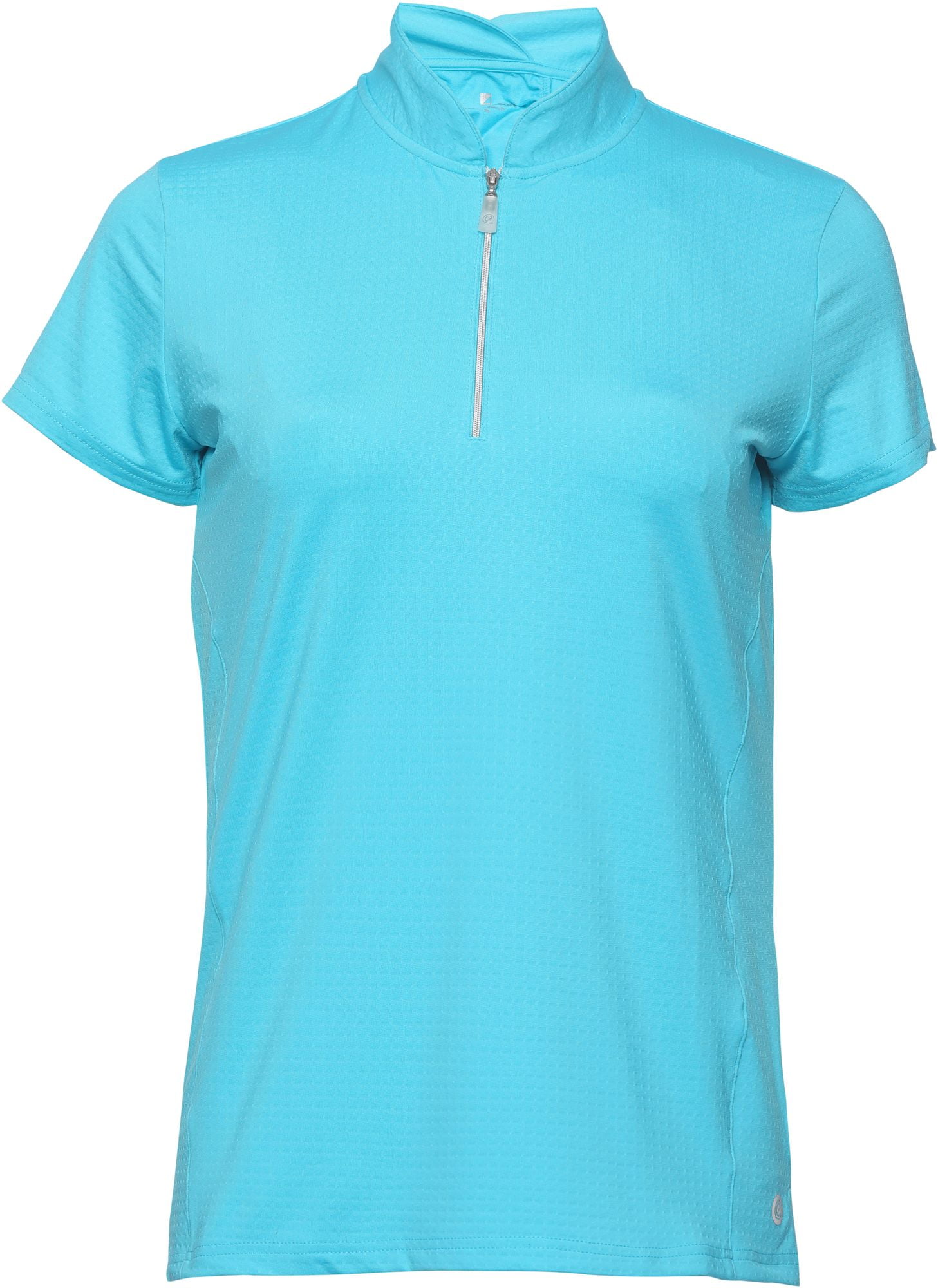 Download Bette & Court Women's Petal ¼-Zip Mock Neck Golf Polo ...