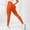 A2 Orange, variant on Celsior Cellulite Leggings No Front Seam Leggings Push Up Yoga Pants Lightweight Slim Fit Pants No Curling Lift Pants Scrunch Butt Lifting Leggings 3D Anti Cellulite Leggings for Women M