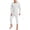 a01White, variant on Onesie Pajamas for Men Union Suit Cropped Johns One Piece Thermal Underwear Soft Fit Comfortable Feel Full Button Front Sleep Loungewear Winter Layering Red XS