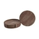thumbnail image 3 of Posavasos para bebidas, almohadilla para taza, decoración del hogar, tapete aislante apilable para taza con soporte para color madera, 3 of 9