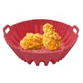 thumbnail image 3 of LCXmlly Mixing Stick High Temperature Resistance Fryer Pan Reusable Silicone Baking Tray Kitchen Supply, 3 of 6