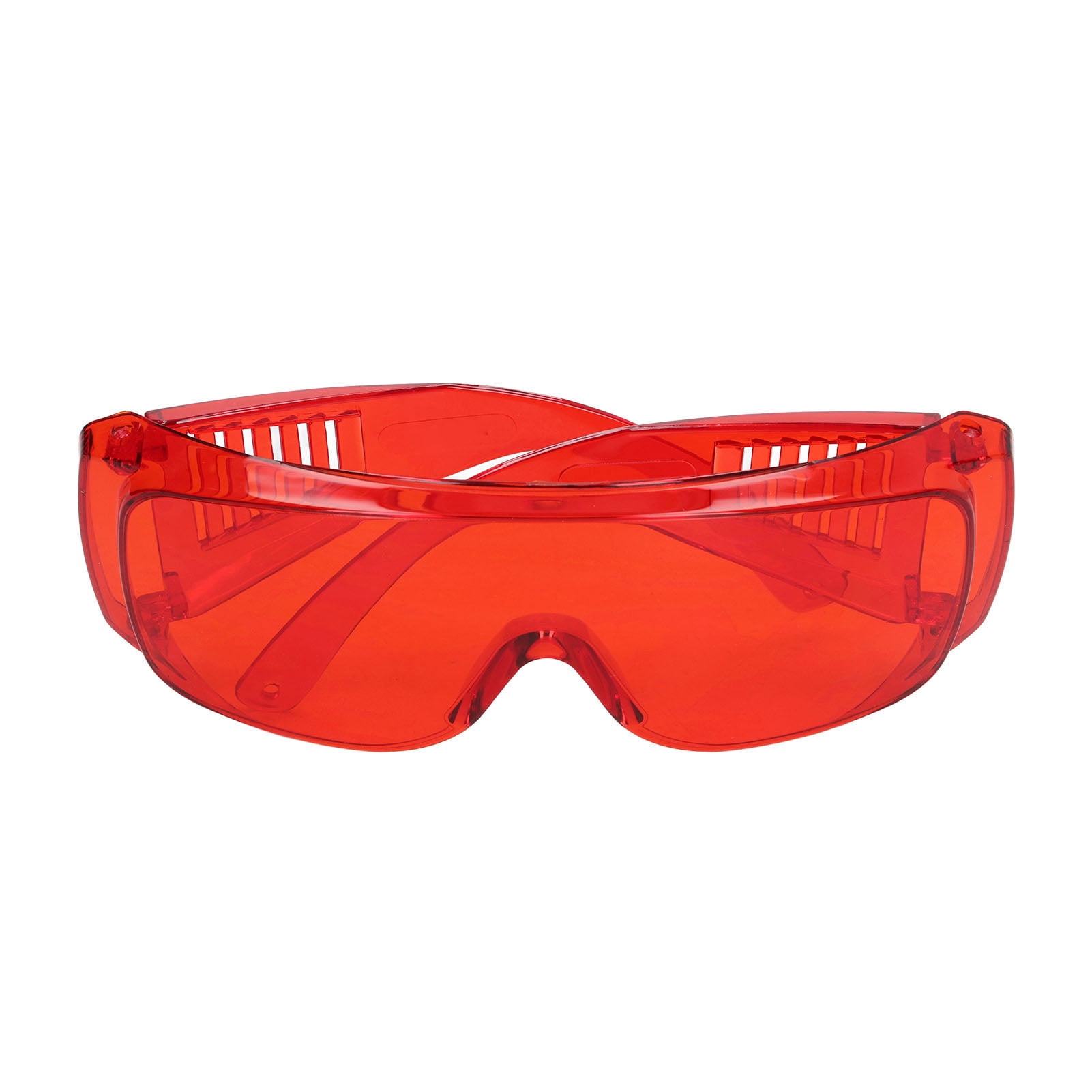 LAZIOEGR Laser Safety Glasses 180-532nm Red Lens Eye Protection Goggles For Fiber Optic Technicians