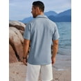 thumbnail image 3 of COOFANDY COOFNDY Mens Casual Button Down Shirts Fishing Shirts for Men Summer Beach Shirt, 3 of 7
