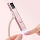 thumbnail image 1 of Lámpara de uñas GAOY, mini luz UV inalámbrica con pantalla LCD con soporte, 1 of 6