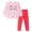 a135-Pink, variant on yboeqw Toddler Baby Girl Clothing 2T 3T 4T 5T 6T 7T Chrismas Long Sleeve Crewneck Sweatshirt Tops and Stretch Pants Kids Fall Winter Outfit Set,Size 5 Years