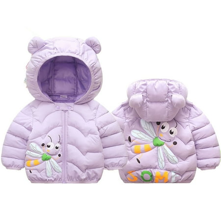 

Toddler Boy Girl Outerwear Coat Toddler Winter Coats Lightweight Jacket For Baby Kids 6 12 Month 12 18 Month 2T 3T 4T Zip Up Boys Coat Clothes Outwear 2-3 Years