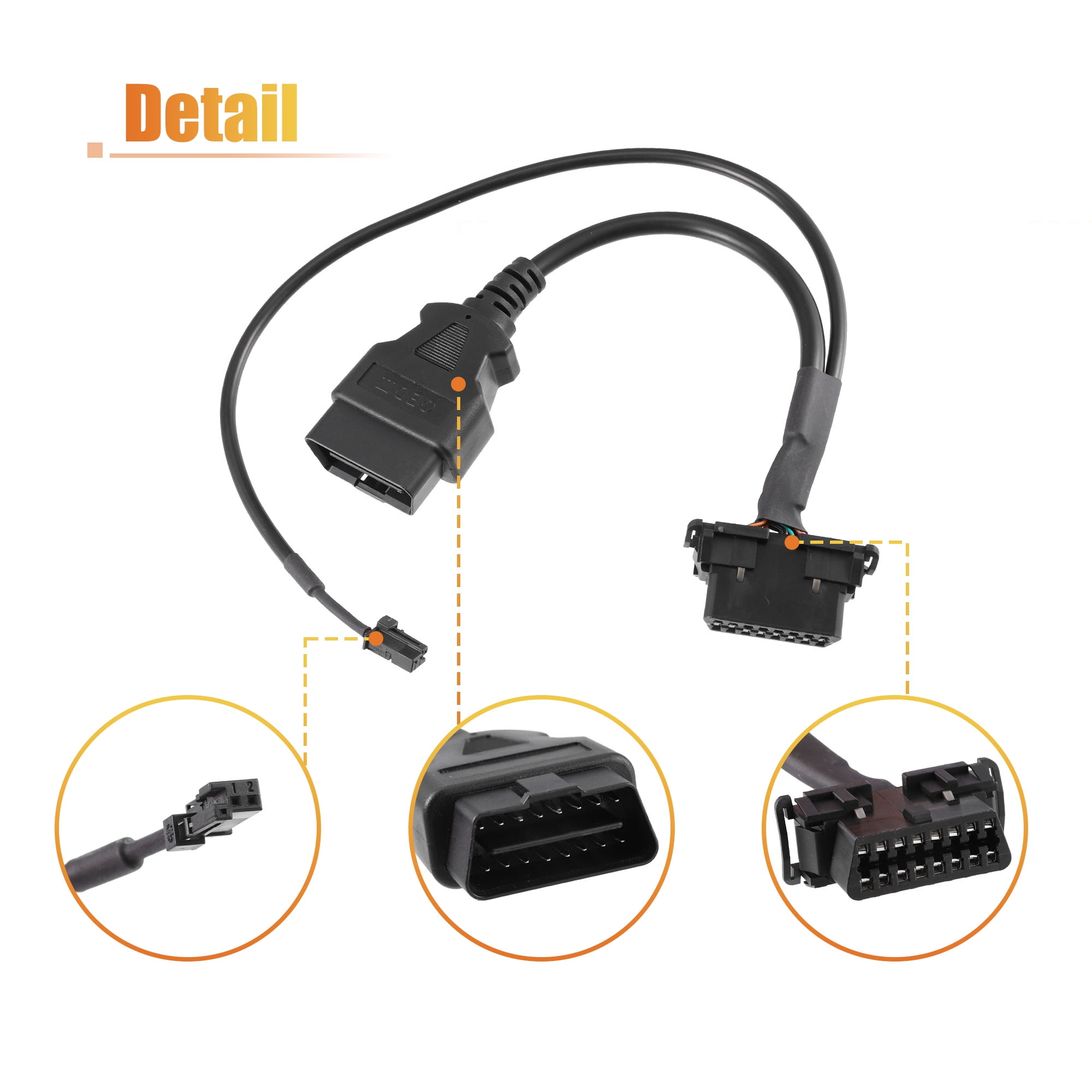 Unique Bargains Security Gateway Bypass Cable Adapter for Dodge for RAM 1500 2500 201