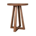 thumbnail image 1 of Sunny Designs Mia Round Mindi Wood Bar Table in Deep Cinder, 1 of 3