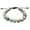 Chinese Jade, variant on 10 Pcs Rainbow Fluorite Gemstone Round Bead Adjustable Bracelet 10mm, Genuine Crystal Bead Bracelet, Gift for Men & Women (Rainbow Fluorite)