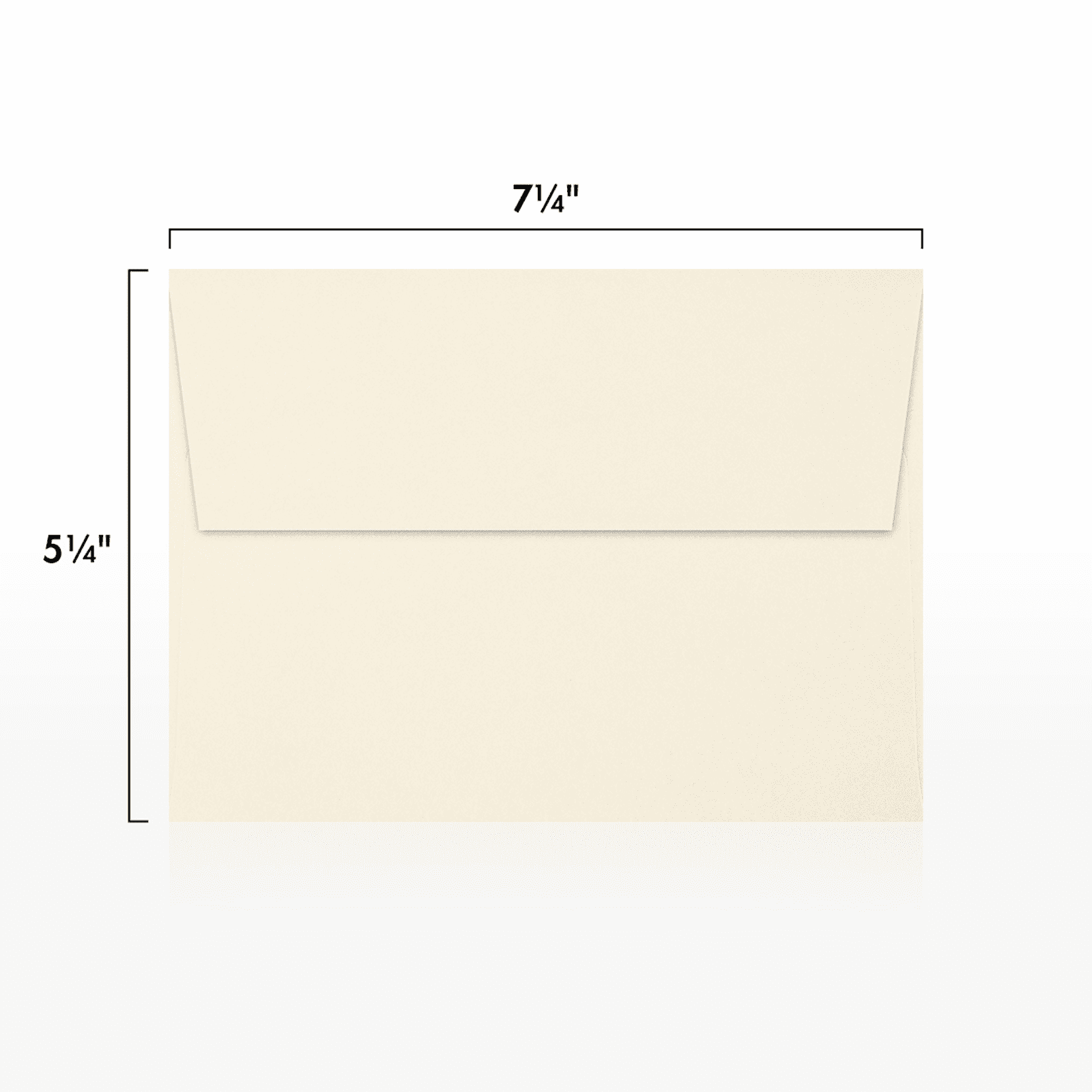 LUXPaper A7 Invitation Envelopes, 5 1/4 x 7 1/4, Natural, 500/Pack
