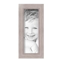 thumbnail image 2 of ArtToFrames 4" x 11" Gray Oak Picture Frame, 4x11 inch Brown MDF Poster Frame (WOM-4300),  Pack, 2 of 8