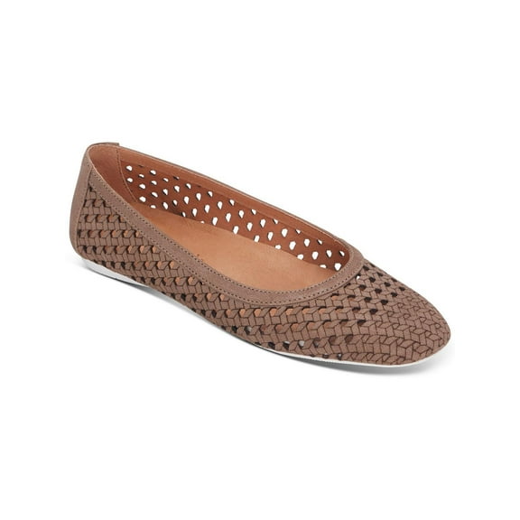 Gentle Souls by Kenneth Cole Womens Eugene Travel Suede Slip On Ballet Flats