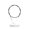 thumbnail image 2 of ETHZZLE 2Pcs Durable Black Throttle Cable Replacement Parts for Car Engine and Go Kart Use, 2 of 8