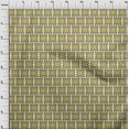 thumbnail image 3 of oneOone Viscose Jersey Fabric Ethnic Geometric Flame Stitch Decor Fabric Printed BTY 60 Inch Wide, 3 of 5