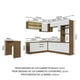 thumbnail image 3 of Madesa Gabinete de Cocina Integral Esquinero Completo 504 cm Glamy Rústico/Blanco 01, 3 of 10