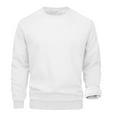 thumbnail image 5 of Men's Sherpa Lined Sweatshirt Thermal Winter Pullover Breathable Loose Fit Crew Neck for Athletic Outdoor Casual Wear Plus Size, 5 of 8