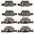 thumbnail image 1 of CCIYU Professional Ceramic Disc Pads Set fit for 2006 for BMW 330i, 2006 for BMW 330xi, 2007 for BMW 335xi, 2012-2014 for BMW X1, 1 of 5