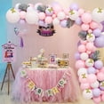 thumbnail image 3 of AOWEE Pink Purple Balloon Garland Kit, Butterfly Baby Shower Decorations for Girl, Gold Butterfly Pearl White Lavender Balloon Arch for Wedding Birthday Bridal Shower, 3 of 8