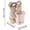 Straw Hat Bear, variant on Cute Bear Tissue Holder and Trash Can, Cute Plush 2 in 1 Car Tissue Box and Trash Can Teddy Bear Tissue Box Plush Animals Cute Holder Plushie Multifunctional Organizer Creative Accessories for Women