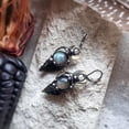 thumbnail image 4 of Black Pearl Earrings - Meets Enchantment for Modern, 4 of 5