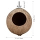 thumbnail image 3 of GOOHOCHY POPETPOP - Nido de pájaro de cáscara de coco para mascotas, nido de cría para hámster, ardilla, artesanías, delicado colgante de casa de pájaros para jardín, 3 of 7
