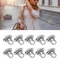 thumbnail image 4 of Bag Twist Lock, Alloy Turn Lock Clasp Lightweight 10PCS Wear Resistant  For Leather Crafts, 4 of 8