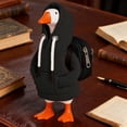 thumbnail image 6 of RUINIXCW 7 Inch Back to School Goose Outfits Desk Duck Outfit Mini Porch Goose Outfit for Desktop Goose Figurine Desk Goose Clothes Funny Hooded Sweatshirt with Backpack Set (No Goose), 6 of 6