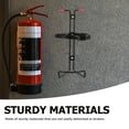 thumbnail image 3 of FRCOLOR Wall Hook for Home Use Heavy Duty Stainless Steel and Plastic Fire Extinguisher Holder Multi 7.5, 3 of 7