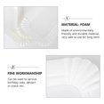 thumbnail image 3 of 100PCS Cake Paper Plates Disposable Dinning Plates Birthday Plates (White), 3 of 3
