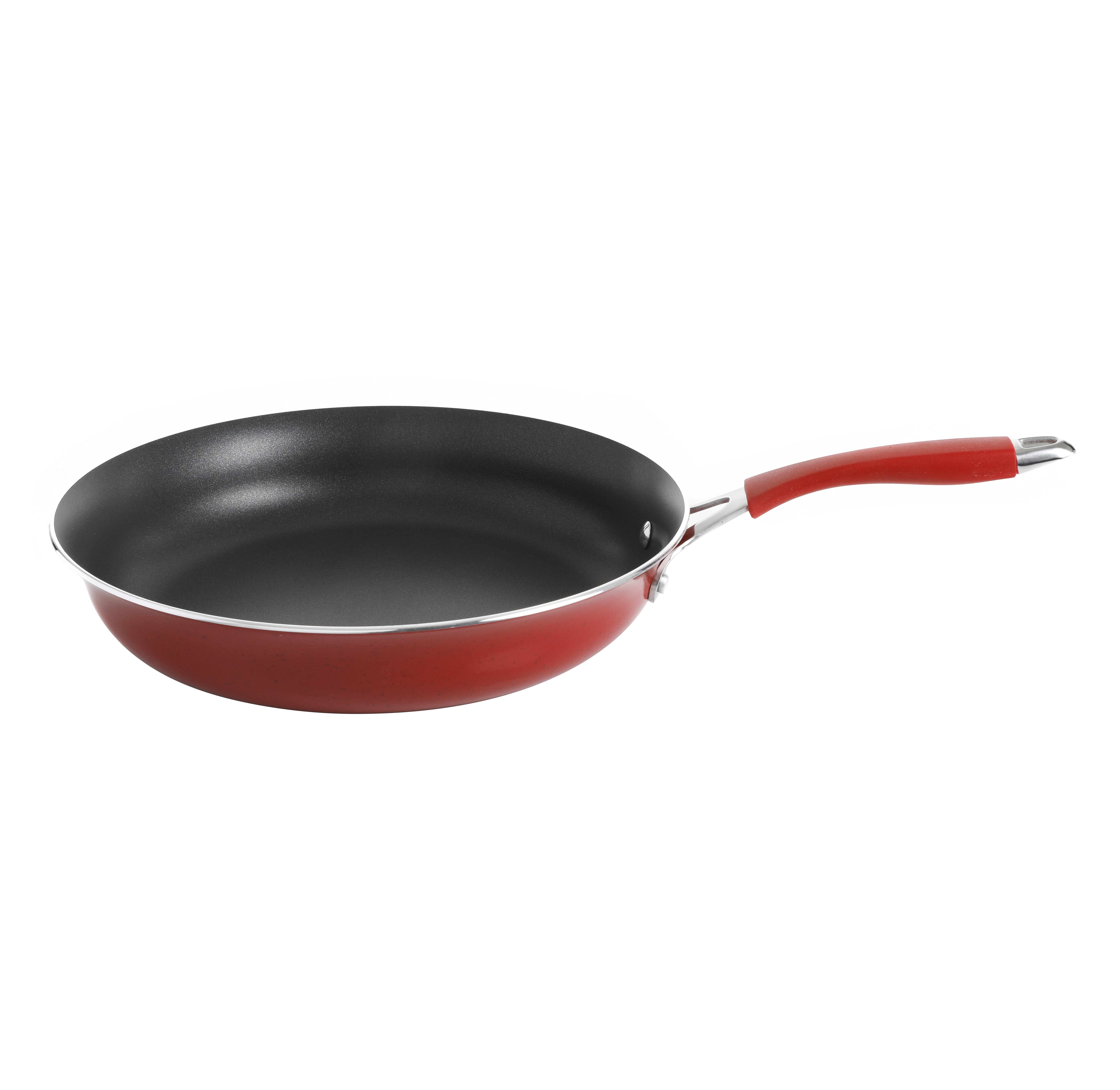 The Pioneer Woman Frontier Speckle Red 11-Inch & 9-Inch Non-Stick Fry Pan,  2 Piece 