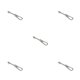 thumbnail image 3 of Scienceny Gancho de rosca oscilante, montaje de bloqueo, bloqueo de seguridad para mantener seguro el Patio, accesorios para el hogar, casillero Type2 NO2, 3 of 6