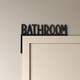 thumbnail image 5 of Adorno de letras de madera | Letrero decorativo para puerta y decoración del hogar | Diseño en ángulo recto para estantes y mesas, 5 of 7