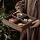 thumbnail image 4 of Rectangular Wooden Tray Party Appetizer Platter Veggie Dish for Nuts Candie Appetizers, 4 of 5