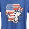thumbnail image 3 of Peanuts - Snoopy USA Hats Short Sleeve Graphic T-Shirt, 3 of 6