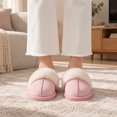 thumbnail image 5 of BERANMEY Women's Fuzzy Memory Foam Slippers Ultra Plush Warmth Memory-Foam Support & Stylish Cozy Design Non-Slip Rubber Sole Indoor & Outdoor House Slippers for Women Perfect Christmas Gift, 5 of 8